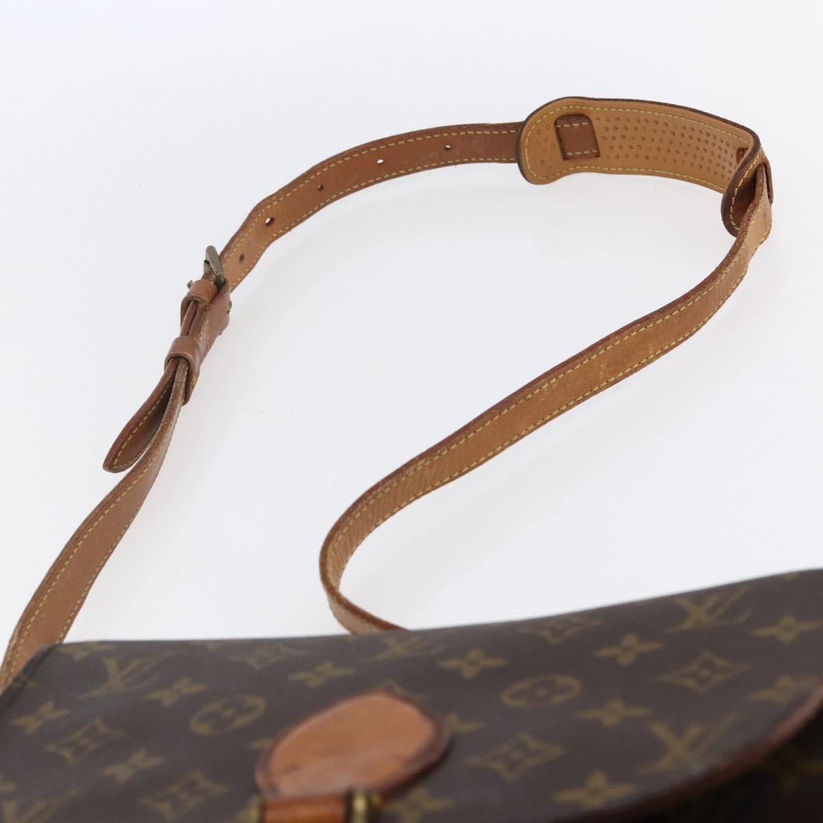 LOUIS VUITTON Monogram Saint Cloud GM Shoulder Bag M51242 LV Auth 150831