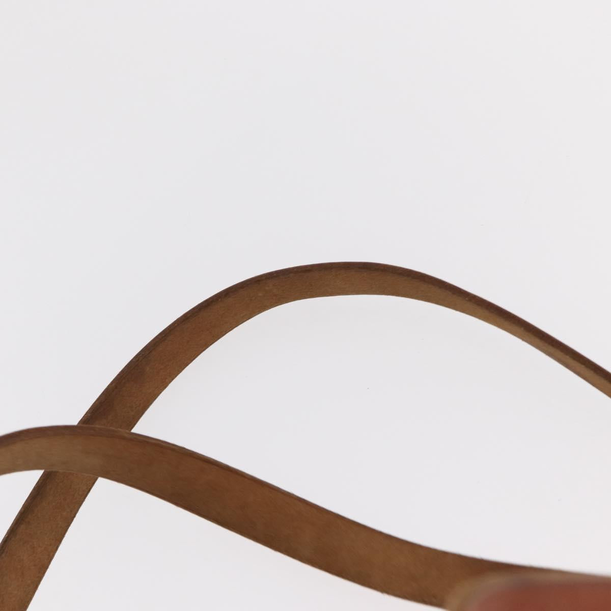 HERMES Herbag Tower Ash A Dos PM Backpack Canvas Beige Silver Auth 150848