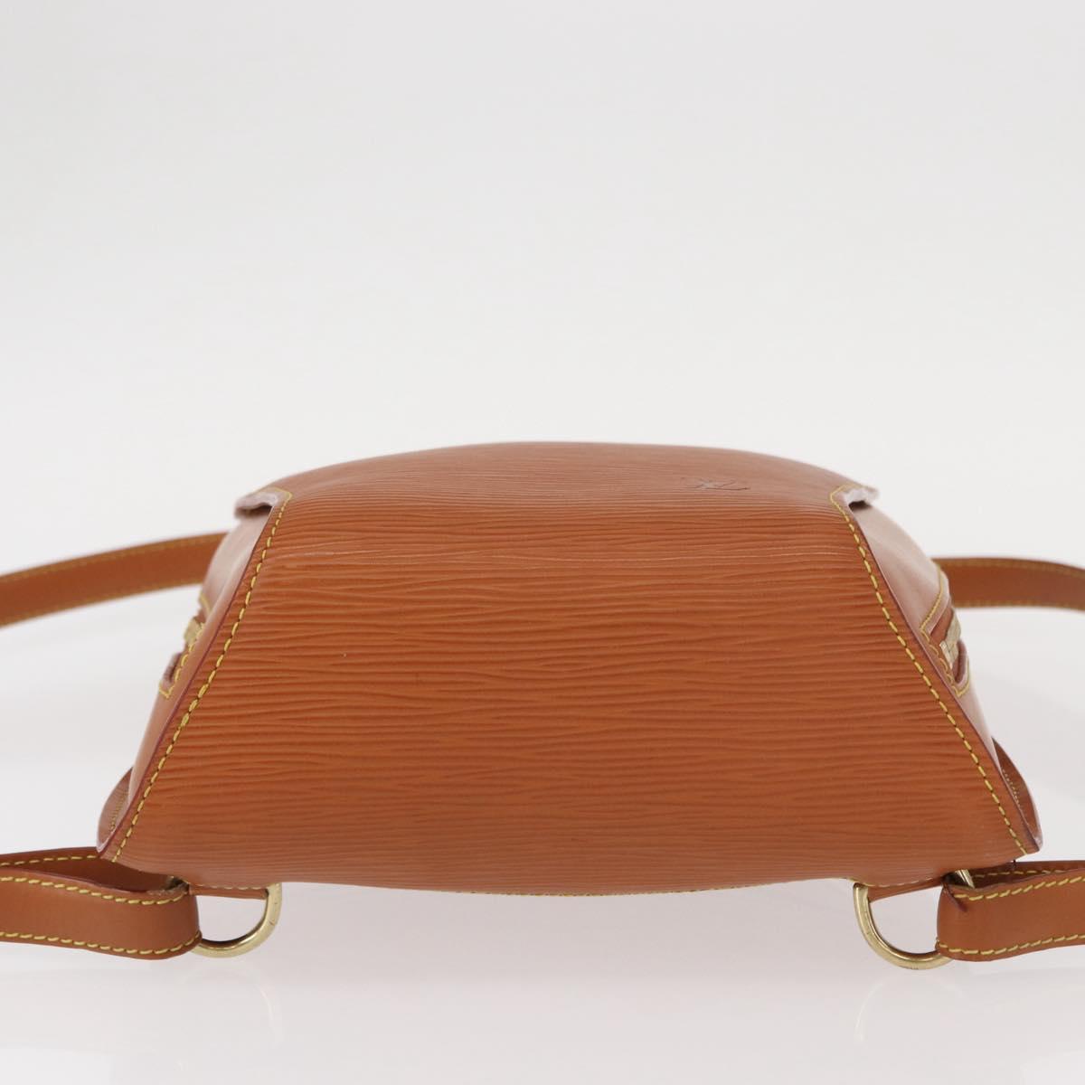 LOUIS VUITTON Epi Mabillon Backpack Zipangu Gold M52238 LV Auth 150851