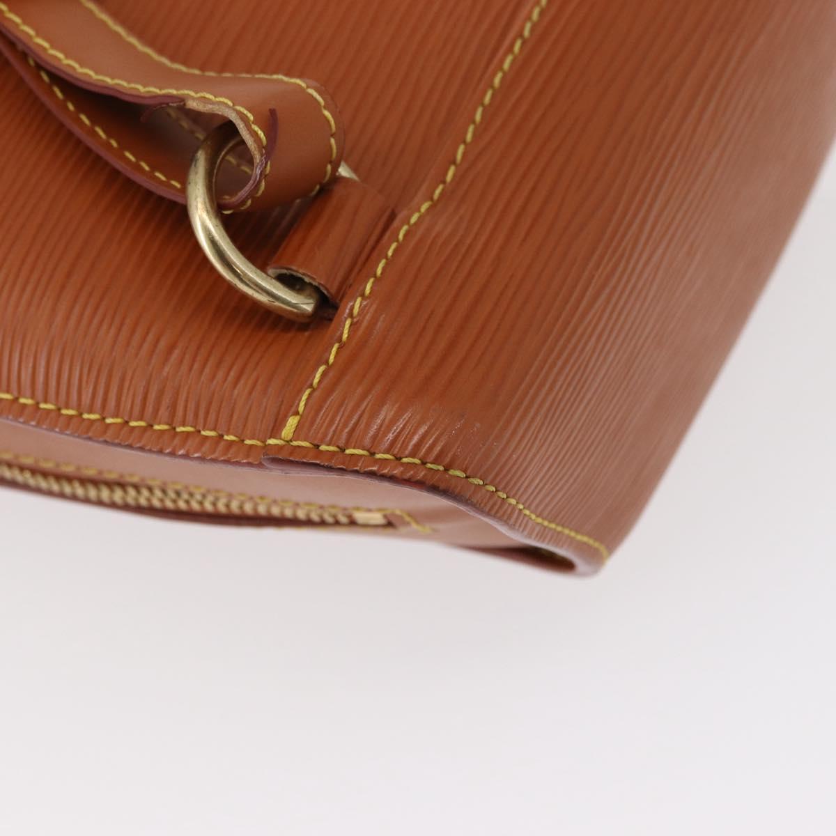 LOUIS VUITTON Epi Mabillon Backpack Zipangu Gold M52238 LV Auth 150851