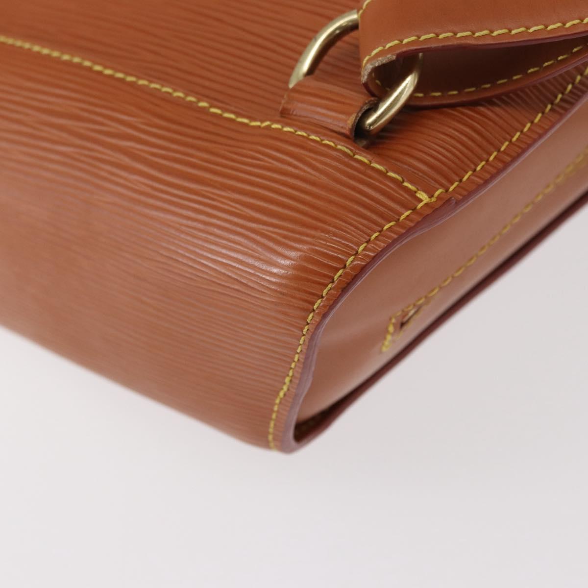 LOUIS VUITTON Epi Mabillon Backpack Zipangu Gold M52238 LV Auth 150851