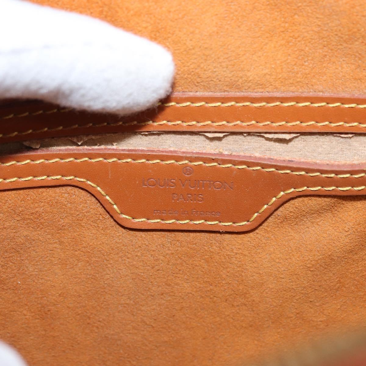 LOUIS VUITTON Epi Mabillon Backpack Zipangu Gold M52238 LV Auth 150851