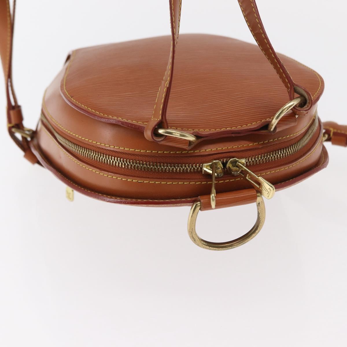 LOUIS VUITTON Epi Mabillon Backpack Zipangu Gold M52238 LV Auth 150851