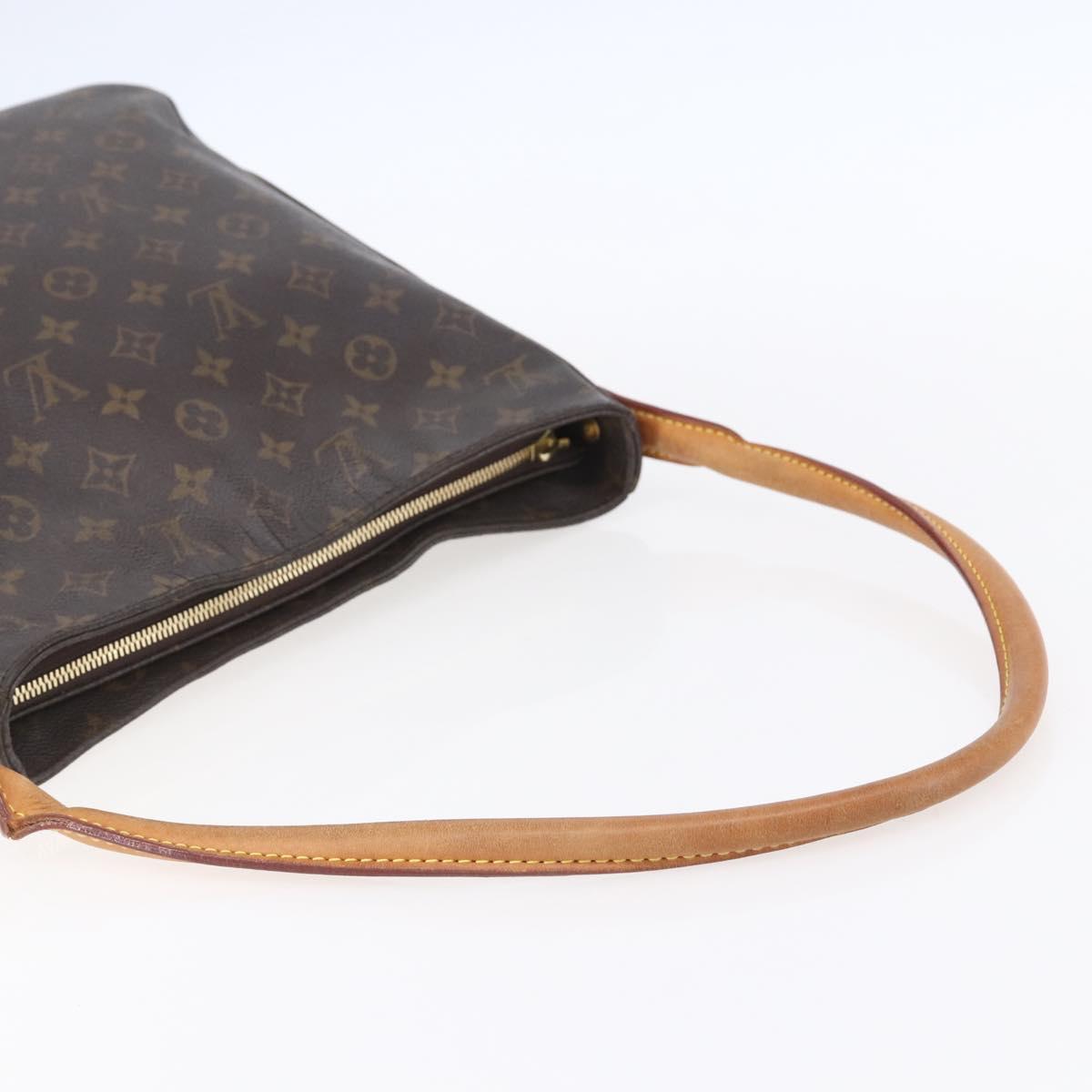 LOUIS VUITTON Monogram Looping GM Shoulder Bag M51145 LV Auth 150853