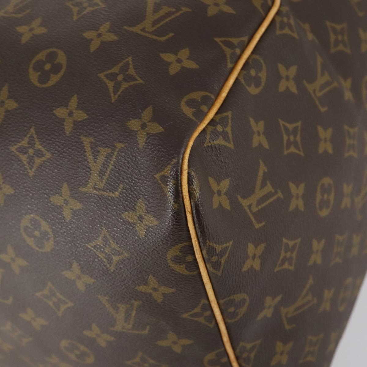 LOUIS VUITTON Monogram Keepall 55 Boston Bag M41424 LV Auth 150854