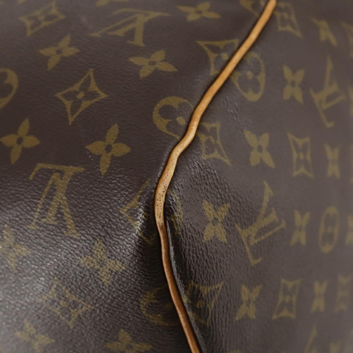 LOUIS VUITTON Monogram Keepall 55 Boston Bag M41424 LV Auth 150854