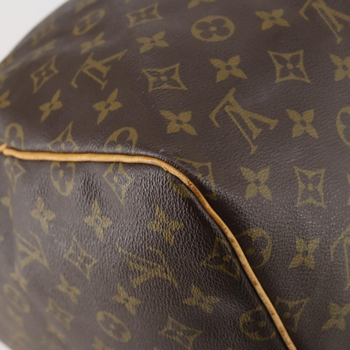 LOUIS VUITTON Monogram Keepall 55 Boston Bag M41424 LV Auth 150854