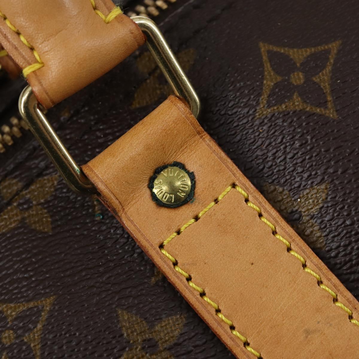 LOUIS VUITTON Monogram Keepall 60 Boston Bag M41422 LV Auth 150855