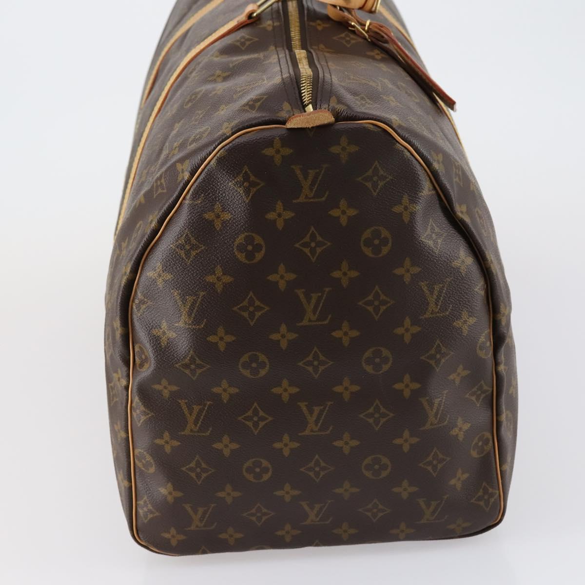 LOUIS VUITTON Monogram Keepall 60 Boston Bag M41422 LV Auth 150855