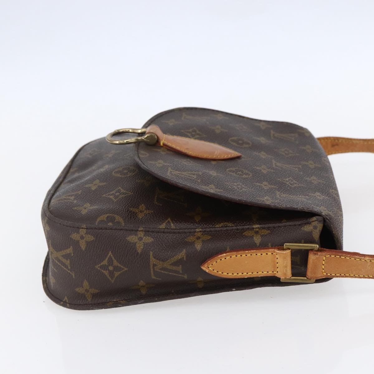 LOUIS VUITTON Monogram Saint Cloud GM Shoulder Bag M51242 LV Auth 150858