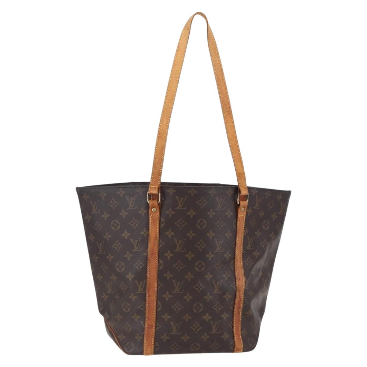 LOUIS VUITTON Monogram Sac Shopping GM Tote Bag M51110 LV Auth 150859