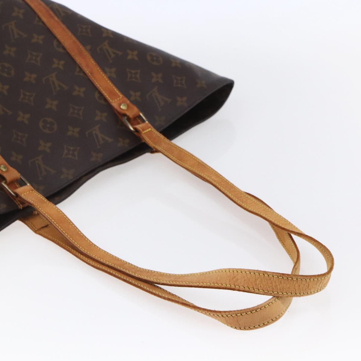 LOUIS VUITTON Monogram Sac Shopping GM Tote Bag M51110 LV Auth 150859