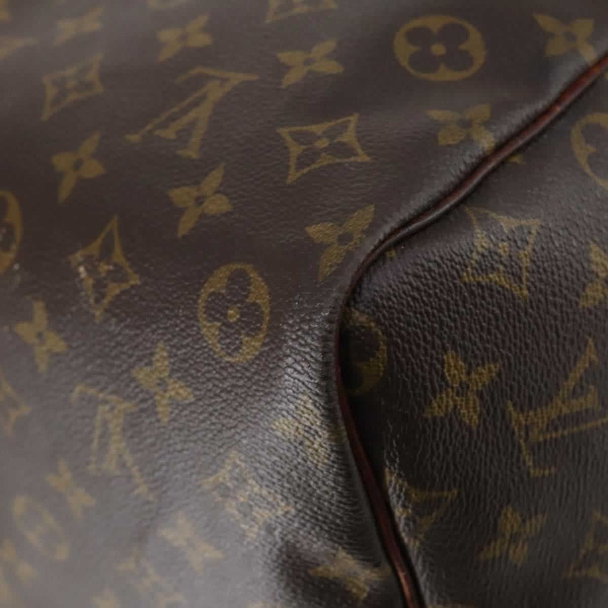 LOUIS VUITTON Monogram Keepall Bandouliere 60 Boston Bag M41412 LV Auth 150861