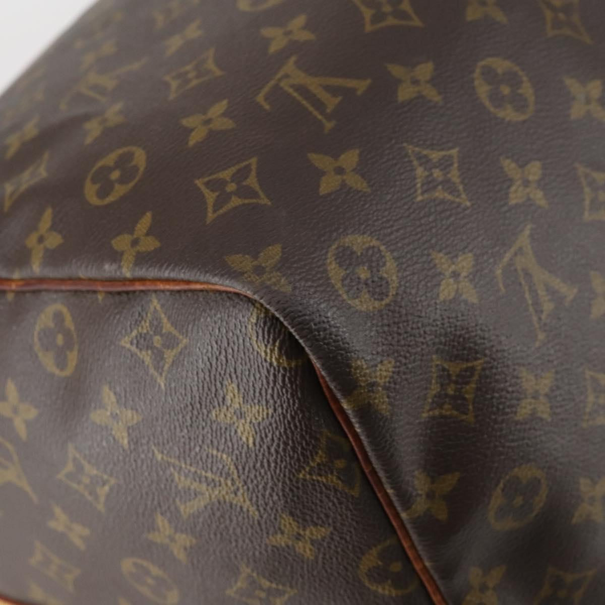 LOUIS VUITTON Monogram Keepall Bandouliere 60 Boston Bag M41412 LV Auth 150861