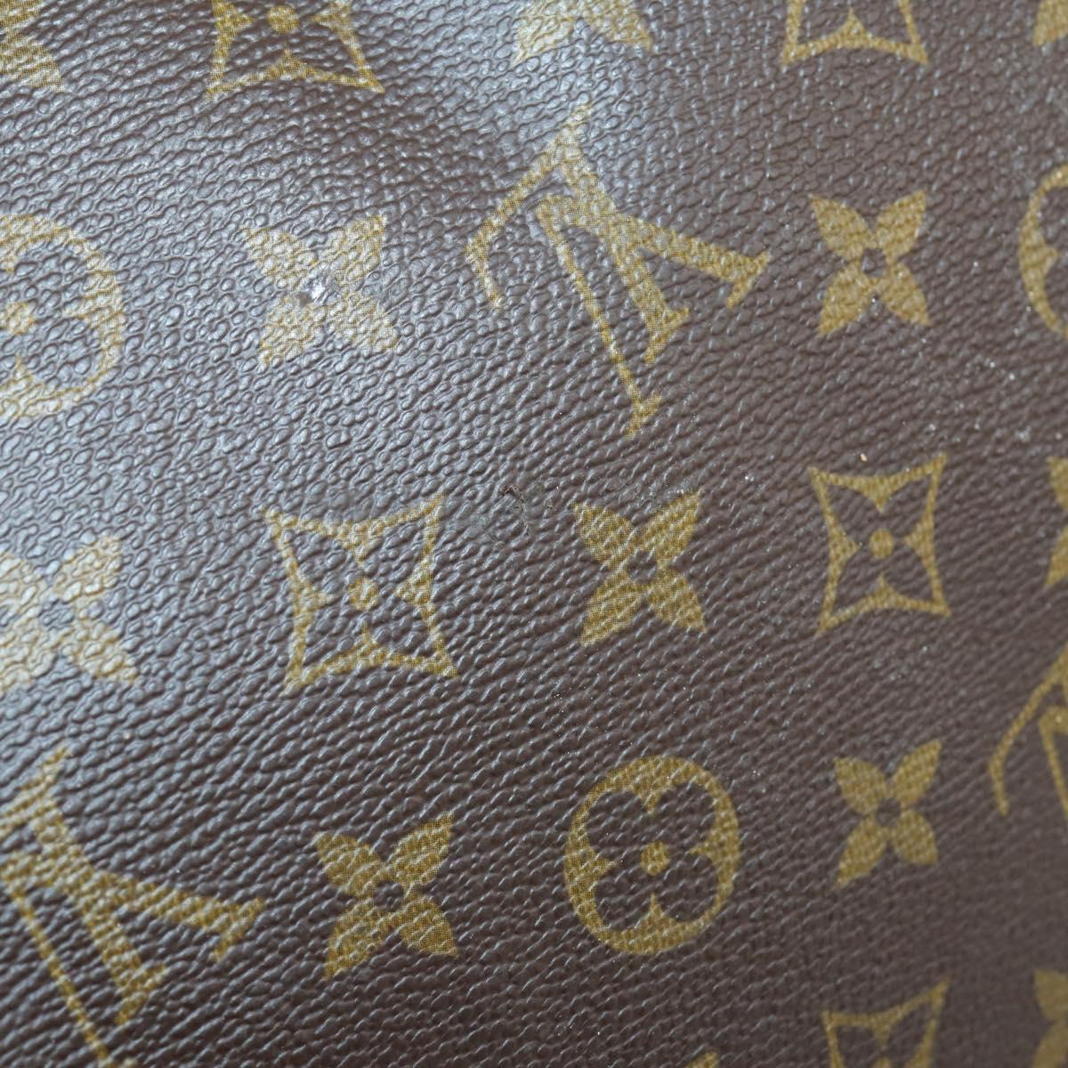 LOUIS VUITTON Monogram Keepall Bandouliere 60 Boston Bag M41412 LV Auth 150861