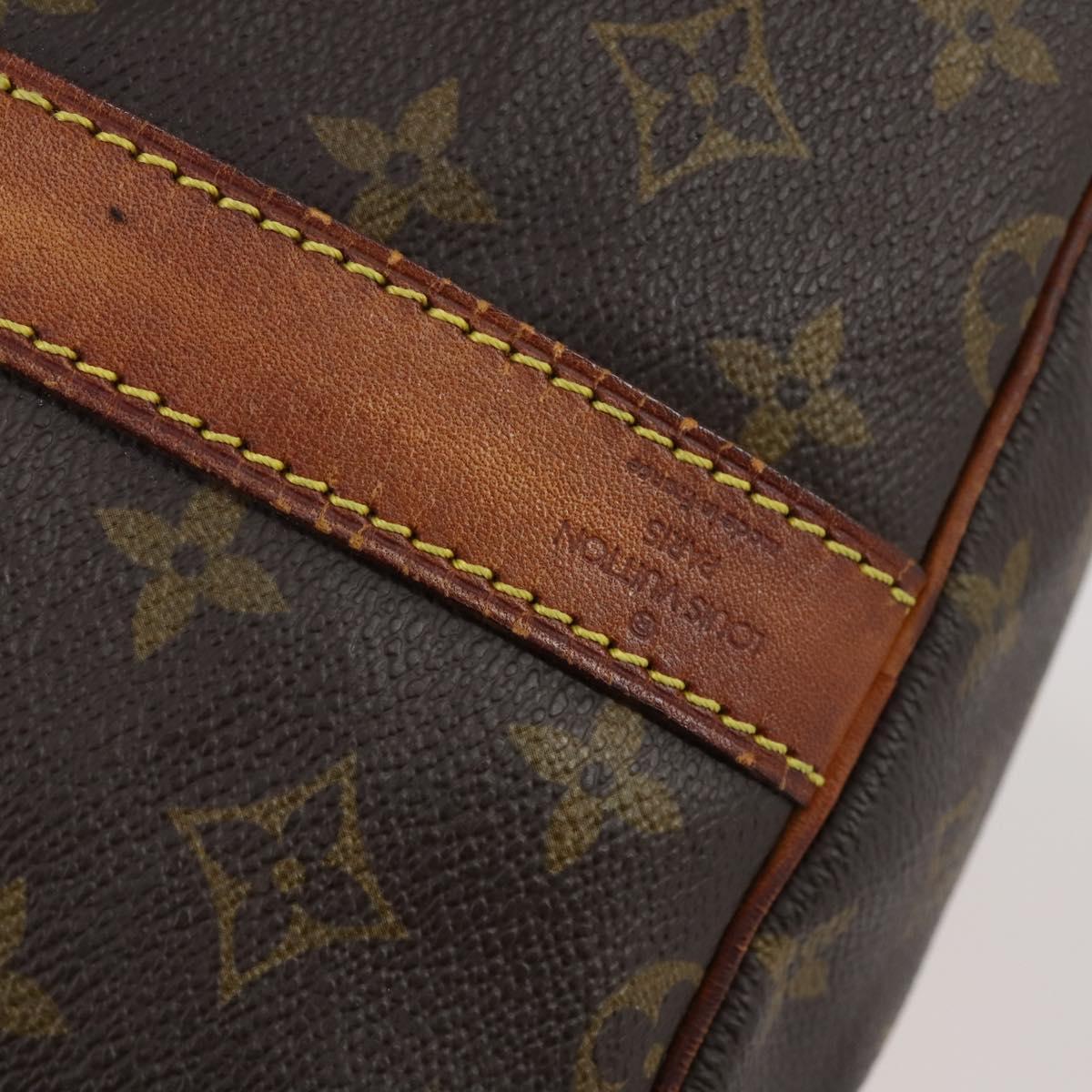LOUIS VUITTON Monogram Keepall Bandouliere 60 Boston Bag M41412 LV Auth 150861