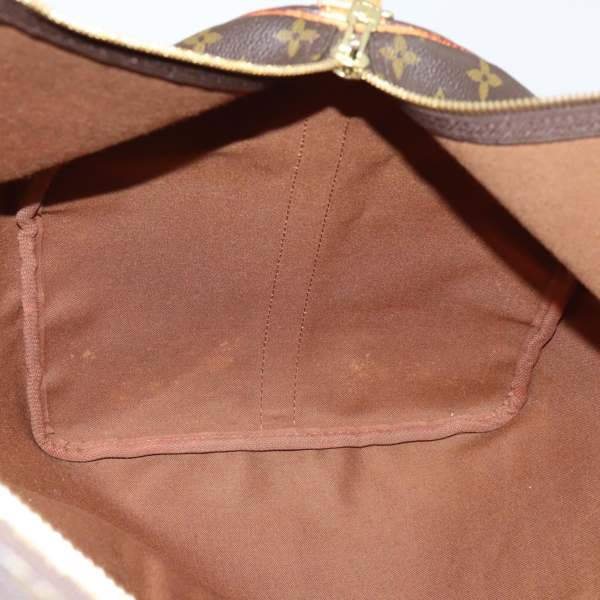 LOUIS VUITTON Monogram Keepall Bandouliere 60 Boston Bag M41412 LV Auth 150861
