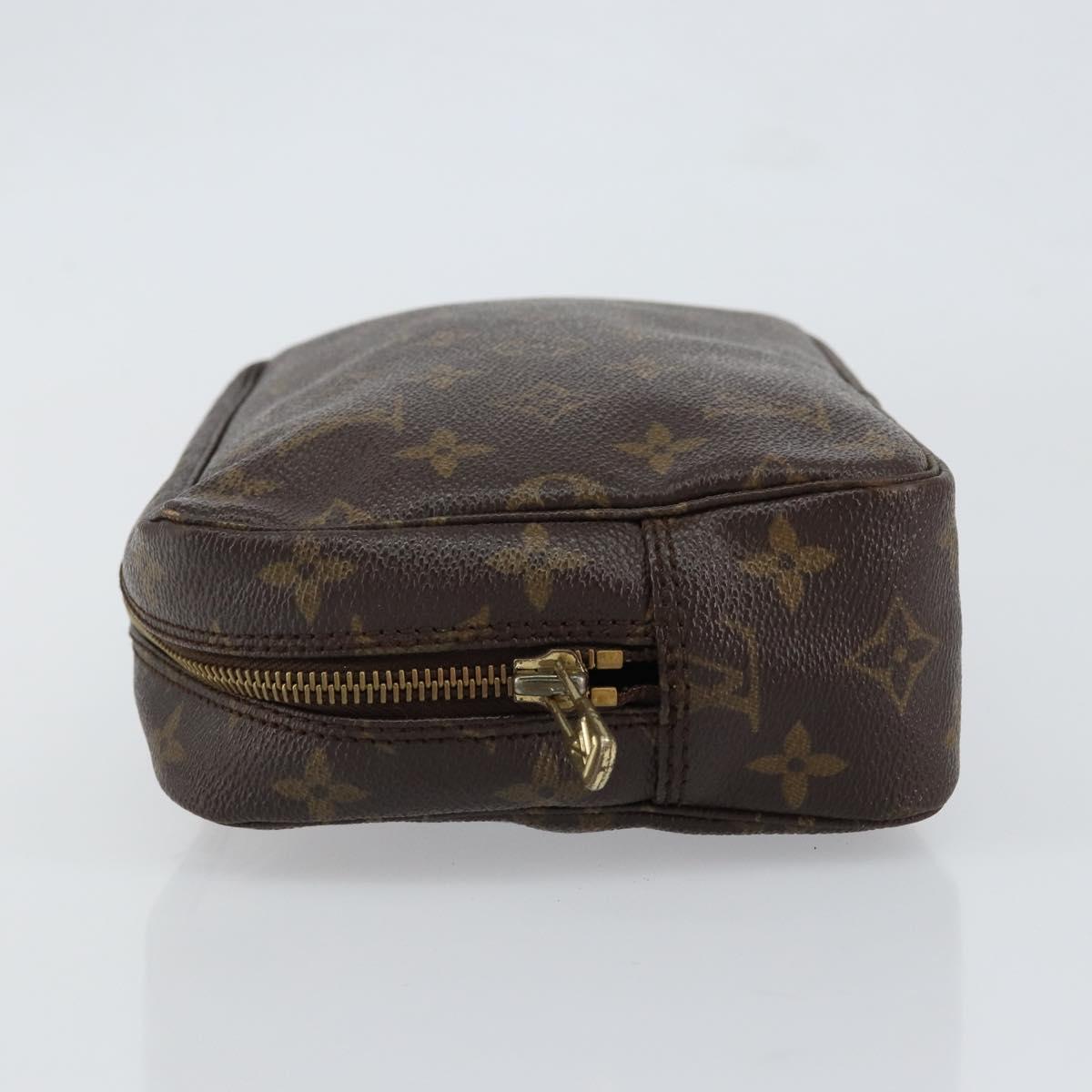 LOUIS VUITTON Monogram Trousse Toilette 23 Clutch Bag M47524 LV Auth 150884