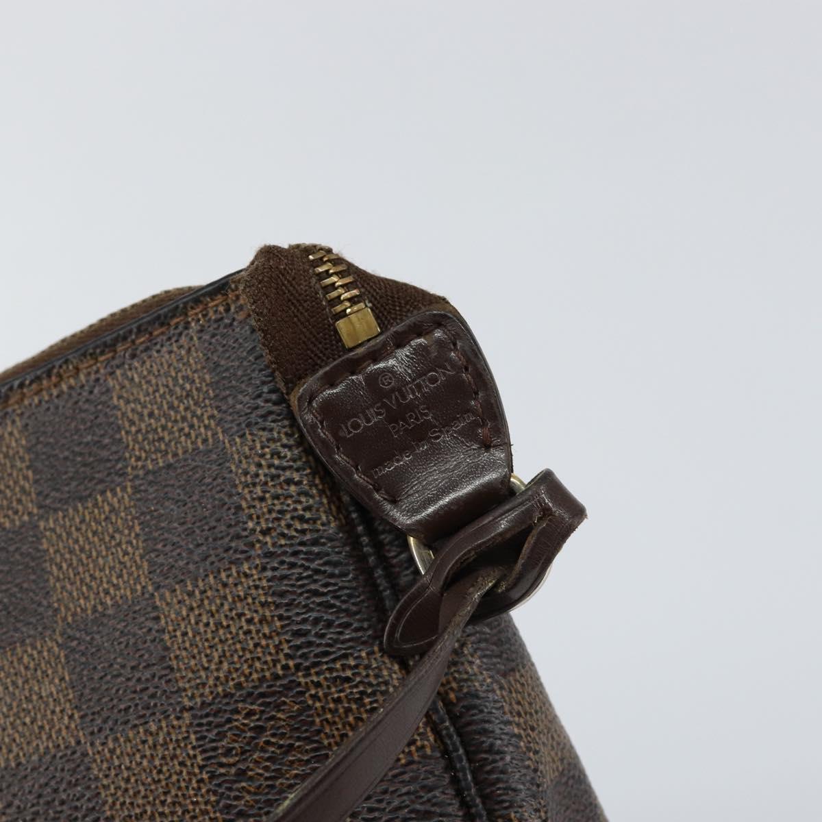 LOUIS VUITTON Damier Ebene Pochette Accessoires Pouch N41206 LV Auth 150892