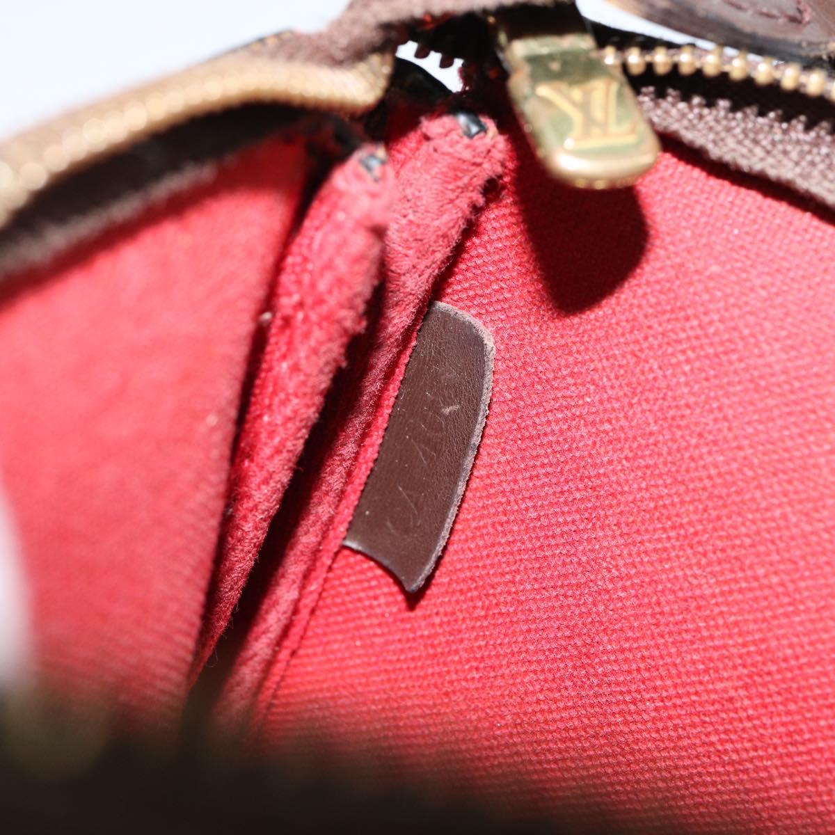 LOUIS VUITTON Damier Ebene Pochette Accessoires Pouch N41206 LV Auth 150892