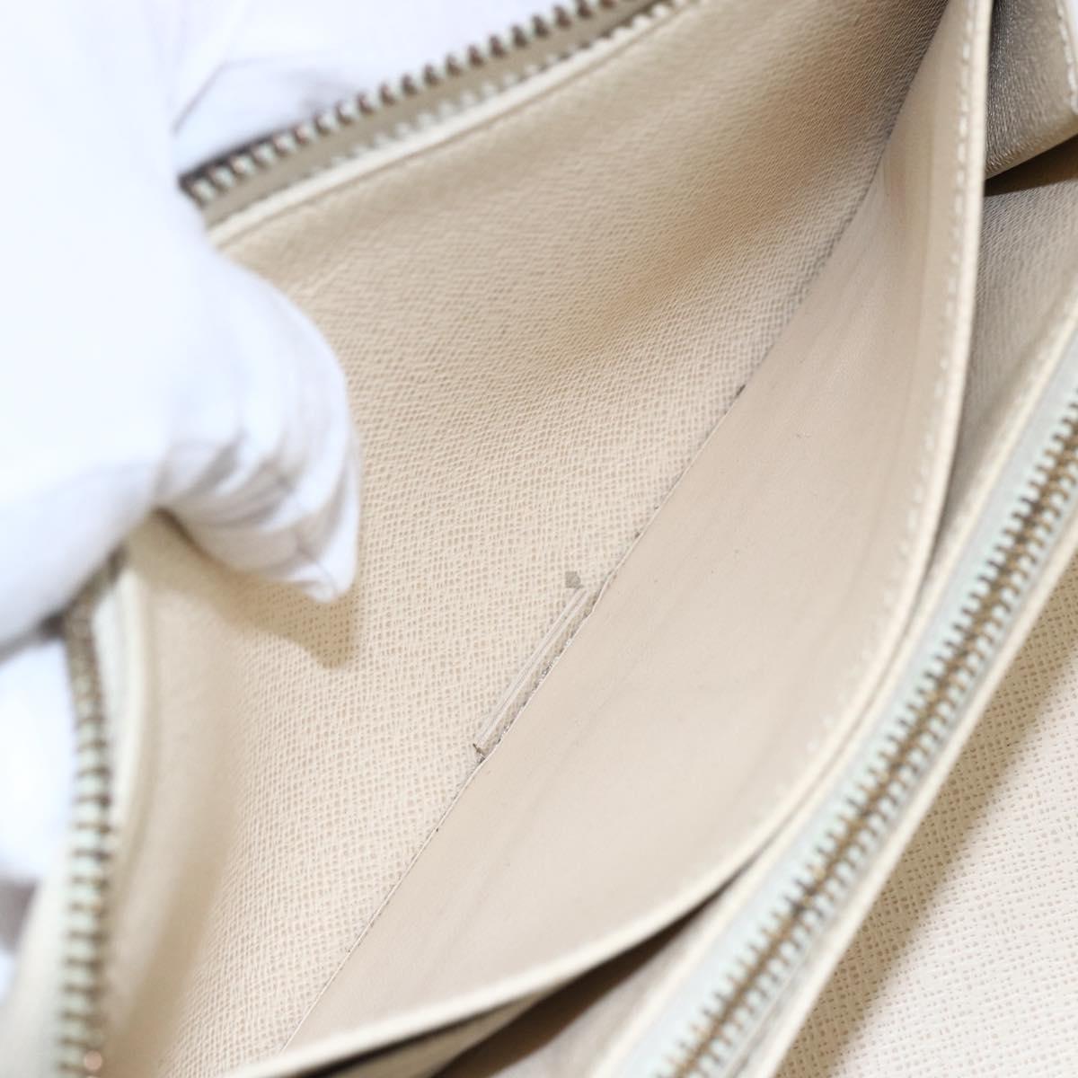 LOUIS VUITTON Damier Azur Zippy Organizer Long Wallet N60012 LV Auth 150896