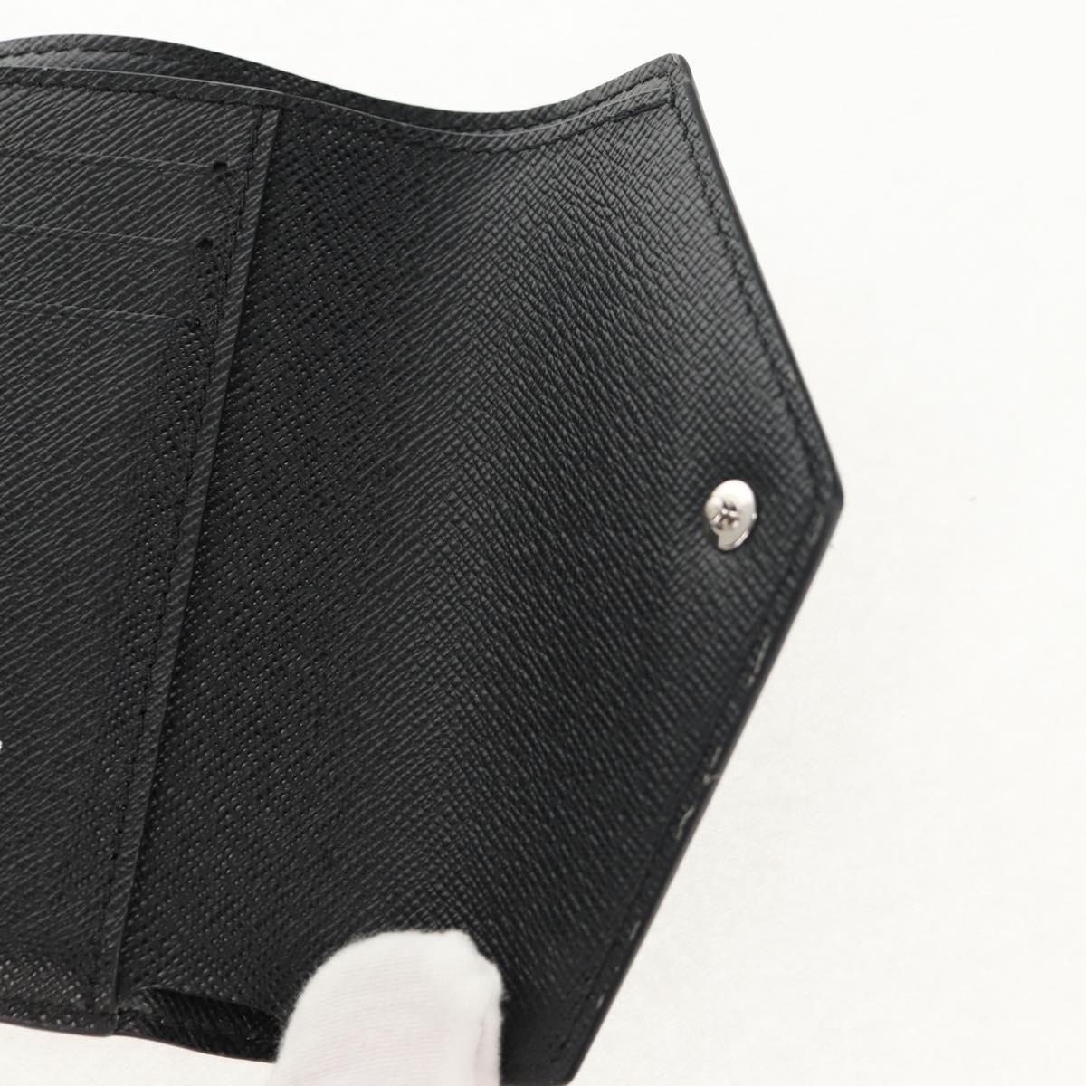 LOUIS VUITTON Multicolor Portefeuille Victorine Wallet Black M14163 Auth 150899M