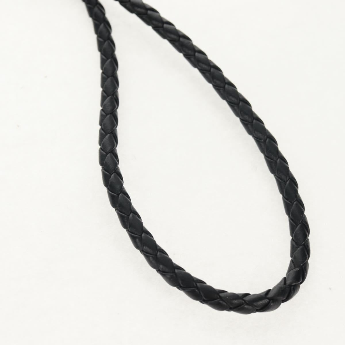 BURBERRY Coin Purse Neck Pouch PVC Beige Silver Auth 150901M