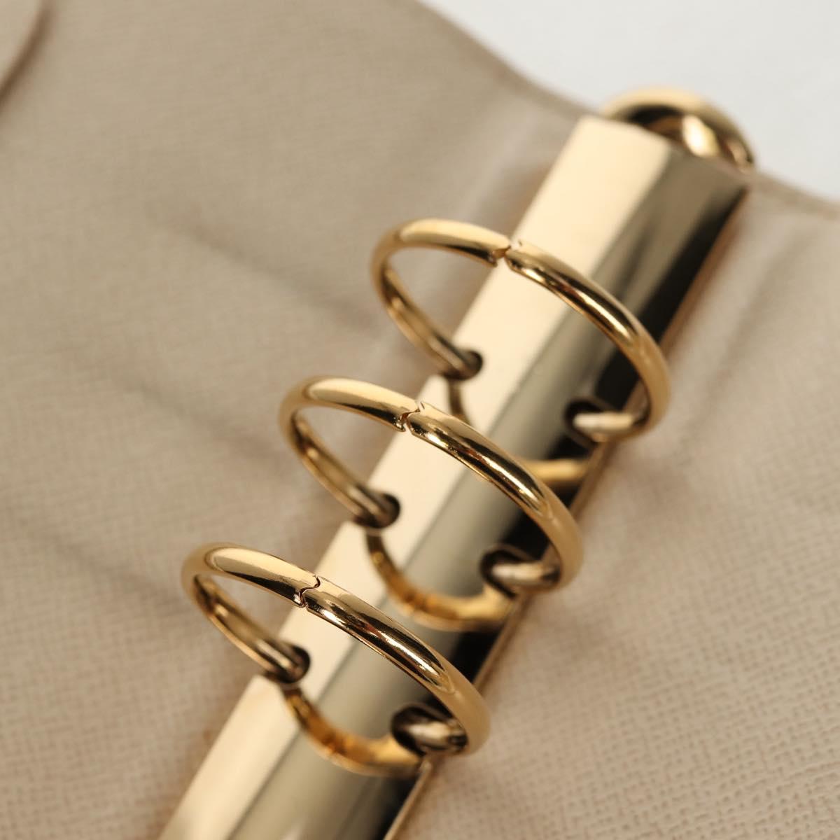 LOUIS VUITTON Damier Azur Agenda GM Day Planner Cover R20708 LV Auth 150903AV