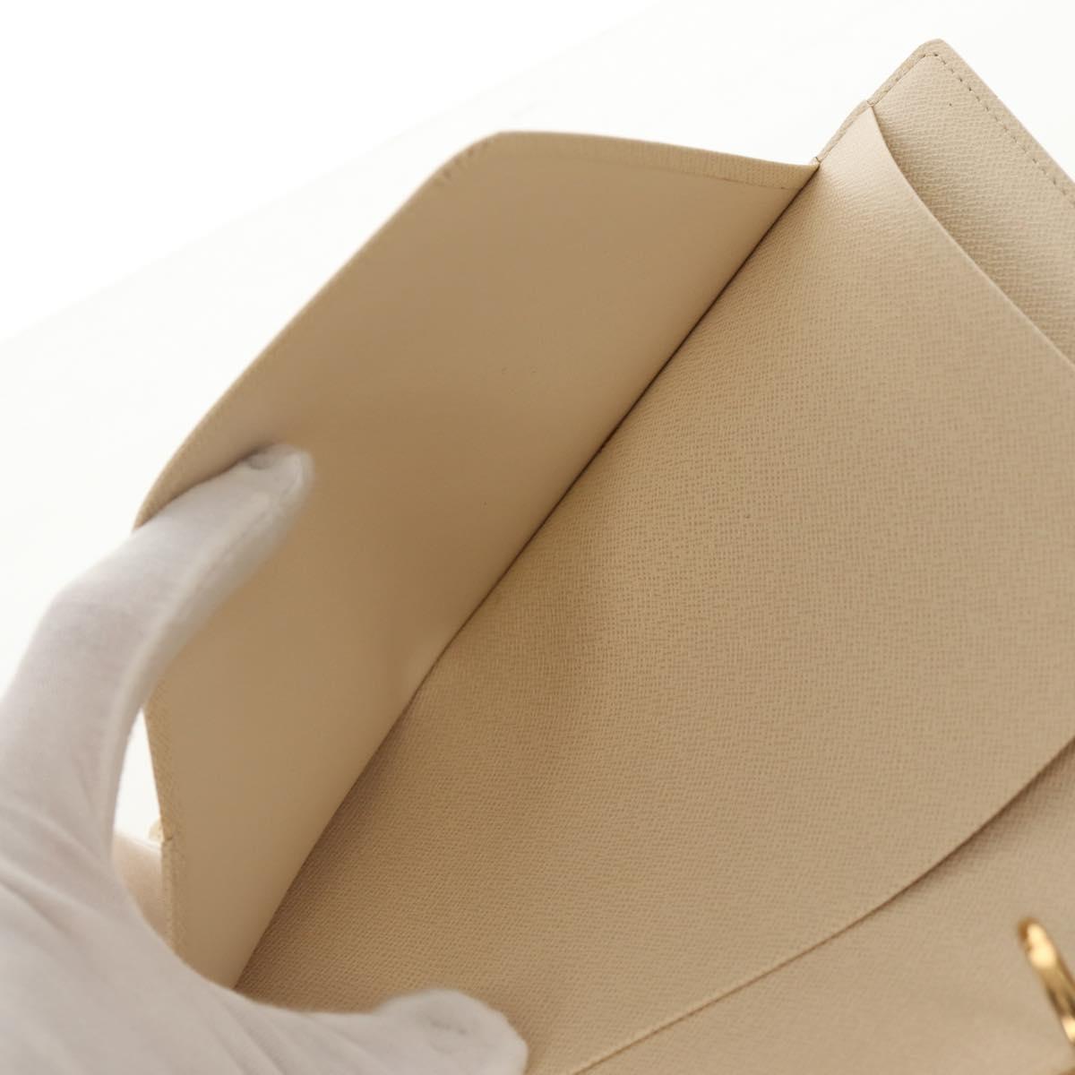 LOUIS VUITTON Damier Azur Agenda GM Day Planner Cover R20708 LV Auth 150903AV