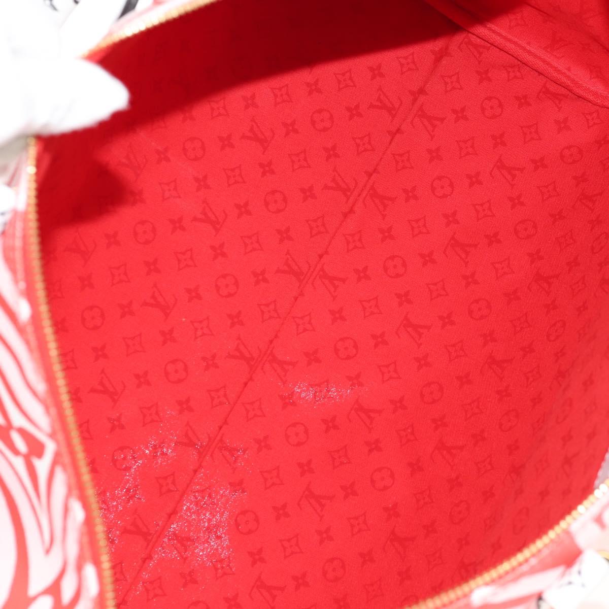 LOUIS VUITTON Giant Crafty Keepall Bandouliere 45 Bag M45472 LV Auth 150912SM