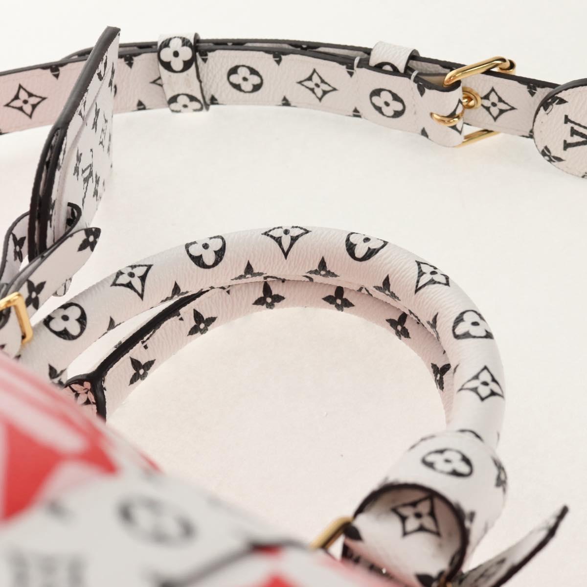 LOUIS VUITTON Giant Crafty Keepall Bandouliere 45 Bag M45472 LV Auth 150912SM