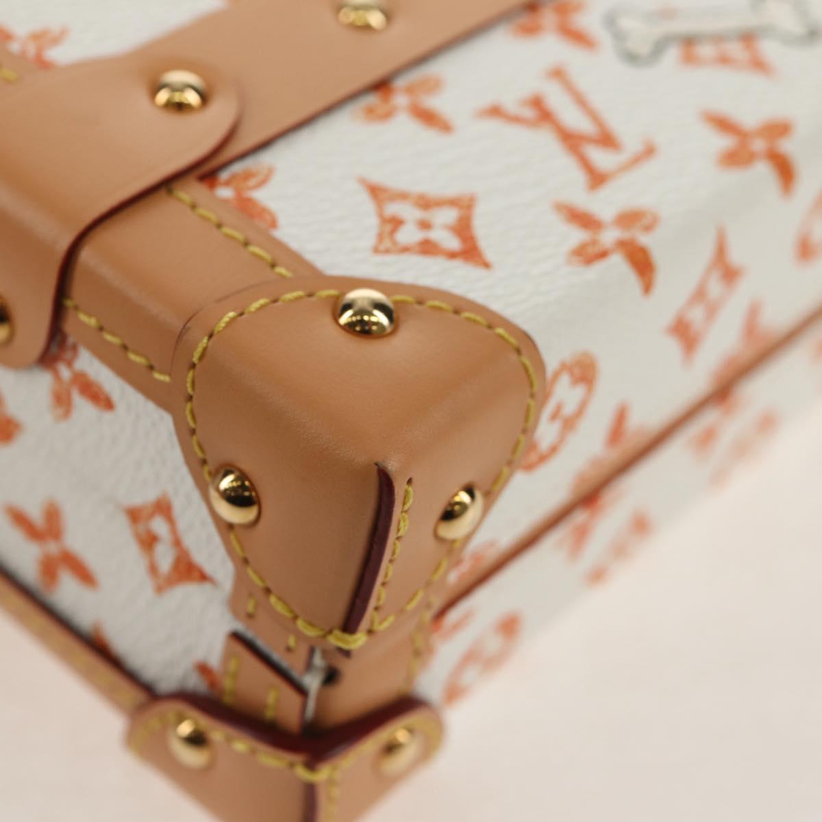 LOUIS VUITTON Catgram Petite Mar Shoulder Bag White M44407 LV Auth 150916SM