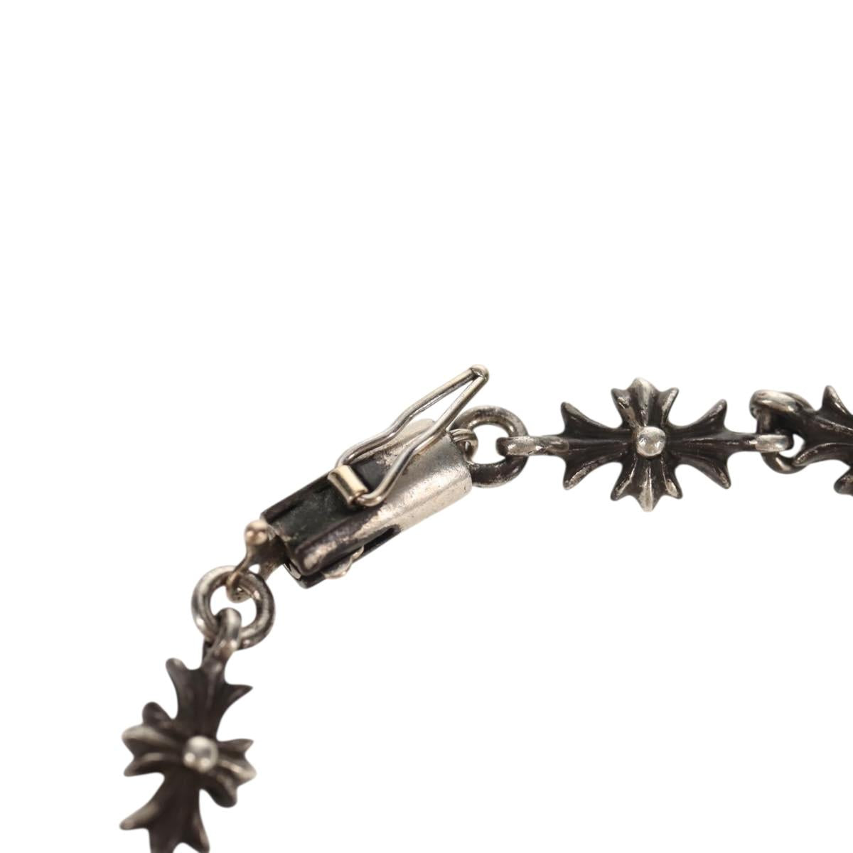 Chrome Hearts Tiny ECH Plus Bracelet Bracelet Ag925 11 Links Auth 150919SAM