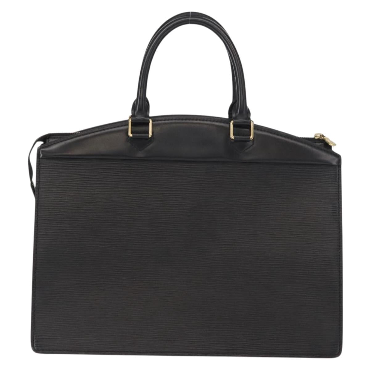 LOUIS VUITTON Epi Riviera Hand Bag Noir Black M48182 LV Auth 150921