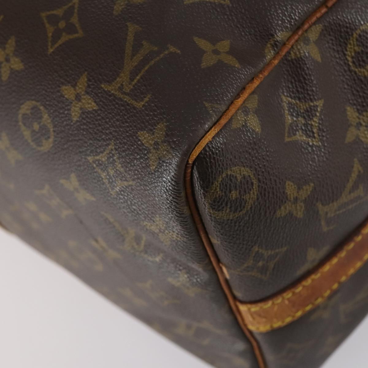 LOUIS VUITTON Monogram Keepall Bandouliere 45 Boston Bag M41418 LV Auth 150923