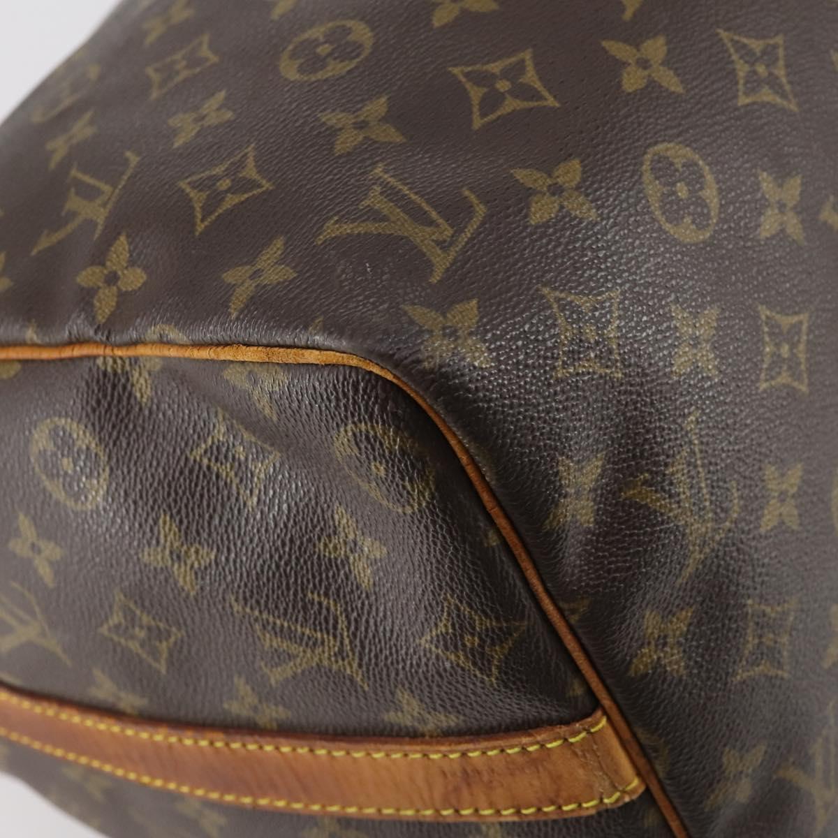 LOUIS VUITTON Monogram Keepall Bandouliere 45 Boston Bag M41418 LV Auth 150923