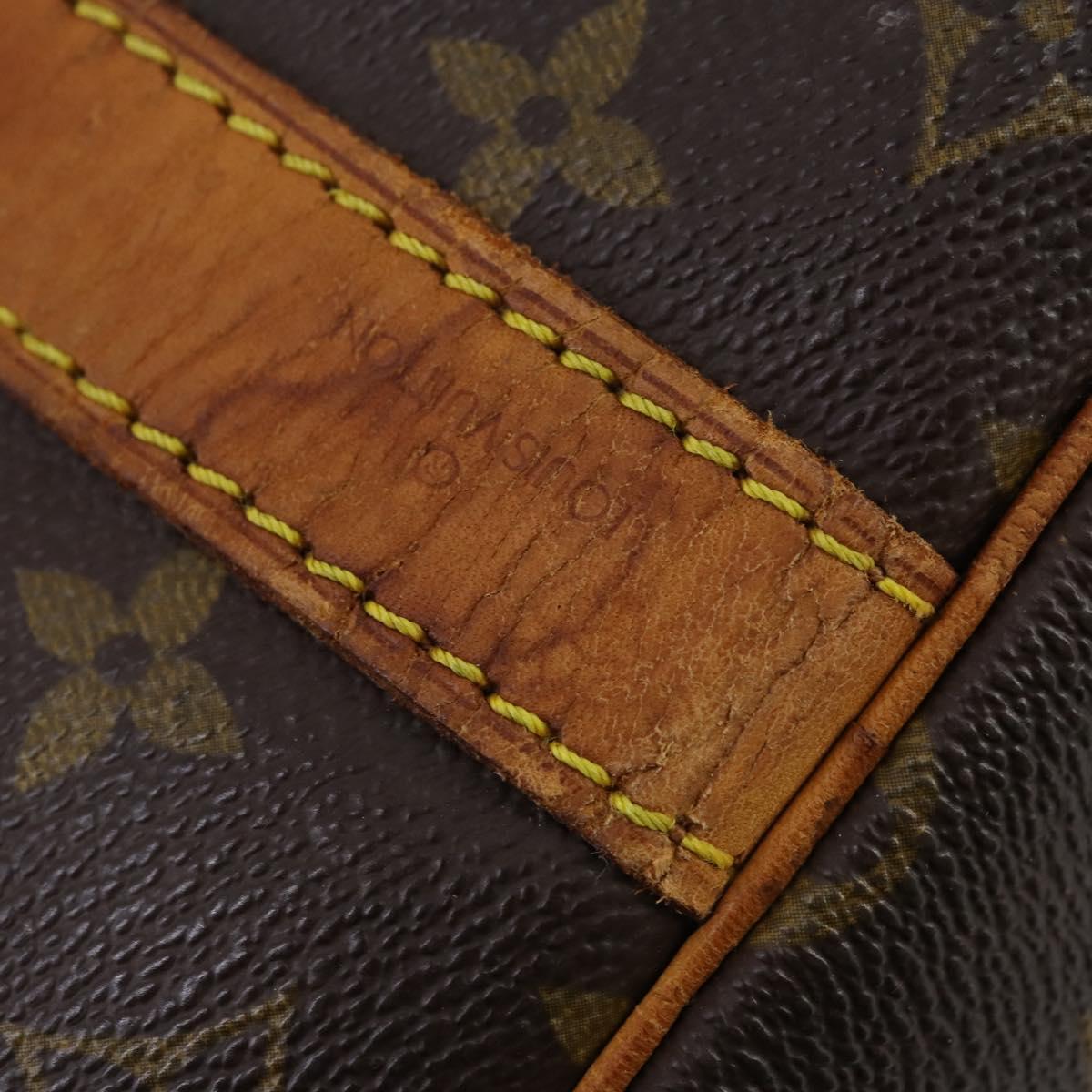 LOUIS VUITTON Monogram Keepall Bandouliere 45 Boston Bag M41418 LV Auth 150923