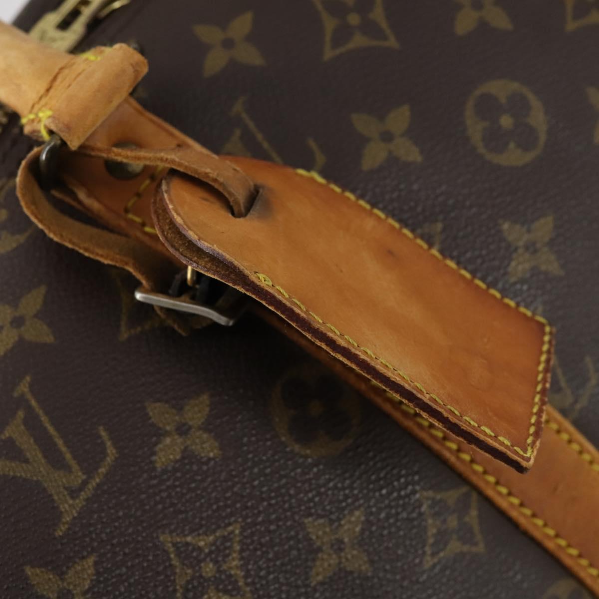 LOUIS VUITTON Monogram Keepall Bandouliere 45 Boston Bag M41418 LV Auth 150923