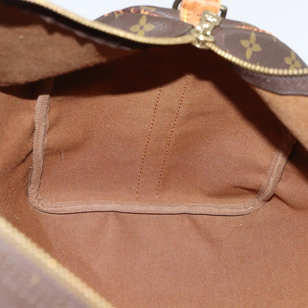 LOUIS VUITTON Monogram Keepall Bandouliere 45 Boston Bag M41418 LV Auth 150923