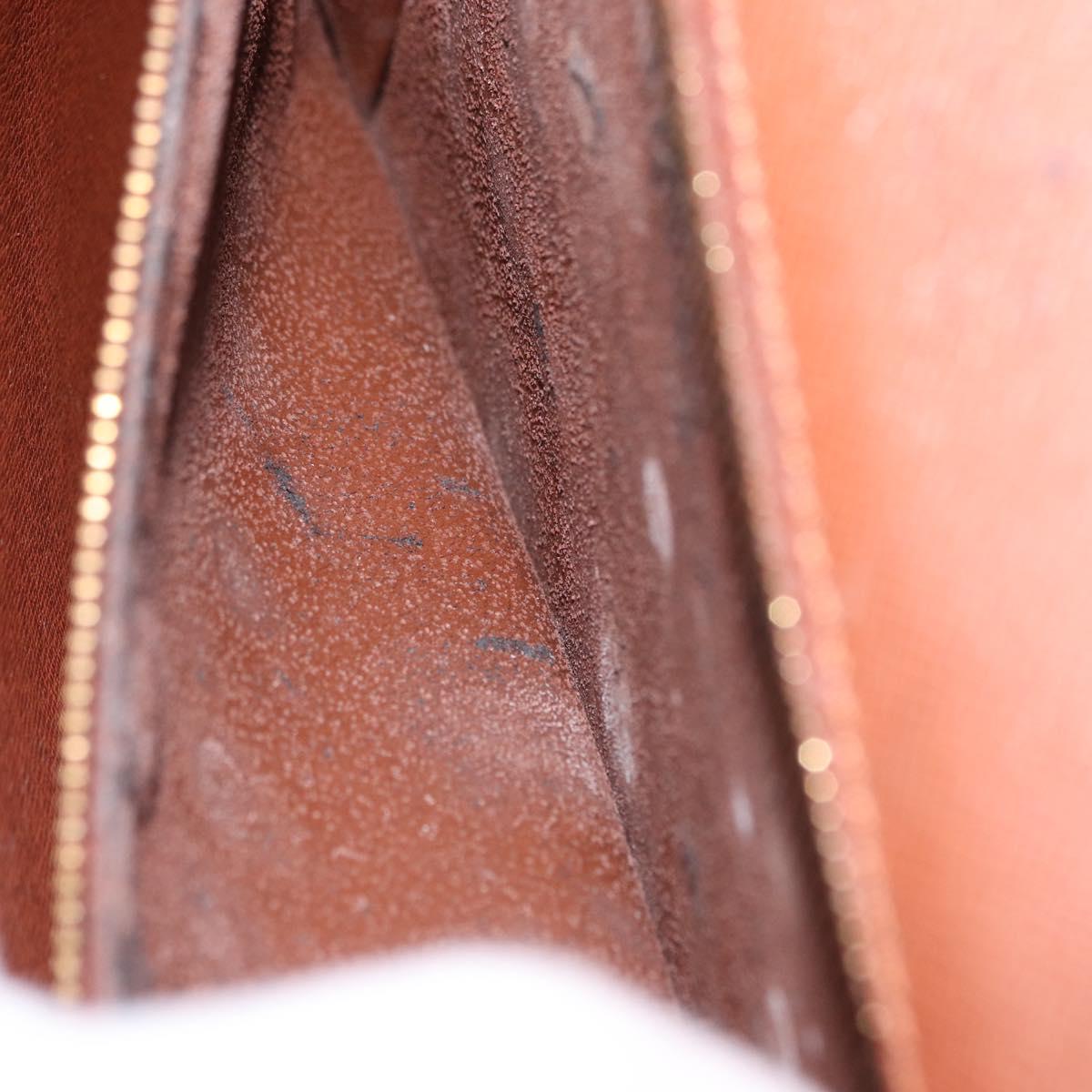 LOUIS VUITTON Monogram Porte Documents Bandouliere Bag M53338 LV Auth 150924