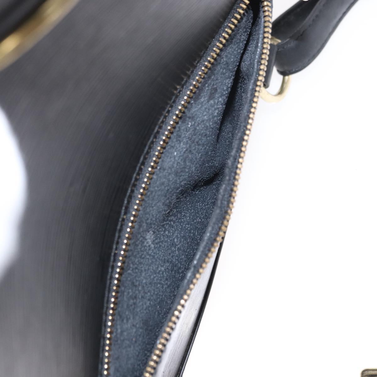 LOUIS VUITTON Epi Mabillon Backpack Black M52232 LV Auth 150959