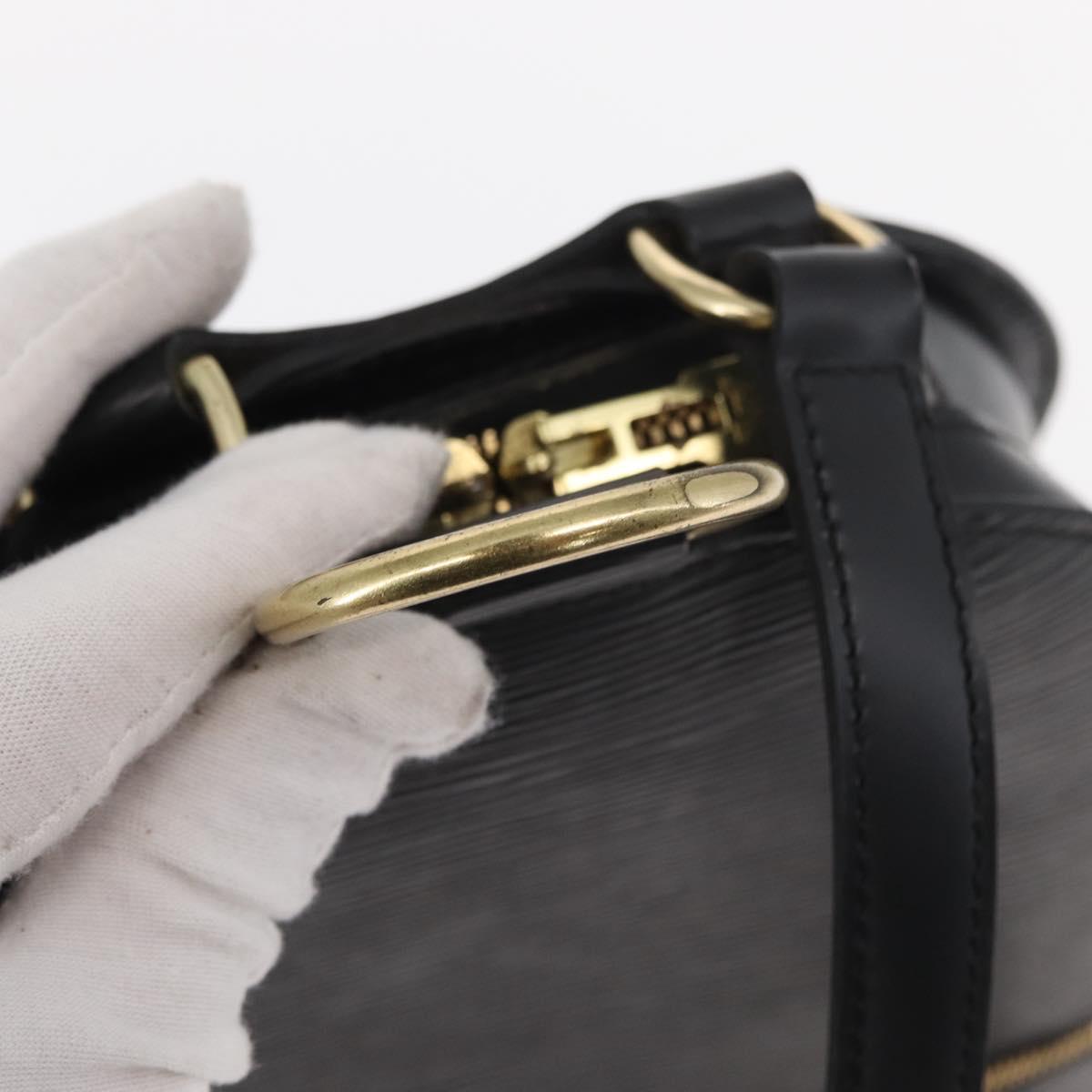 LOUIS VUITTON Epi Mabillon Backpack Black M52232 LV Auth 150959