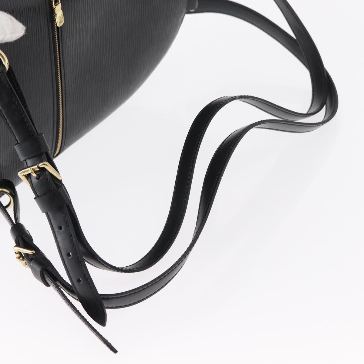 LOUIS VUITTON Epi Mabillon Backpack Black M52232 LV Auth 150959