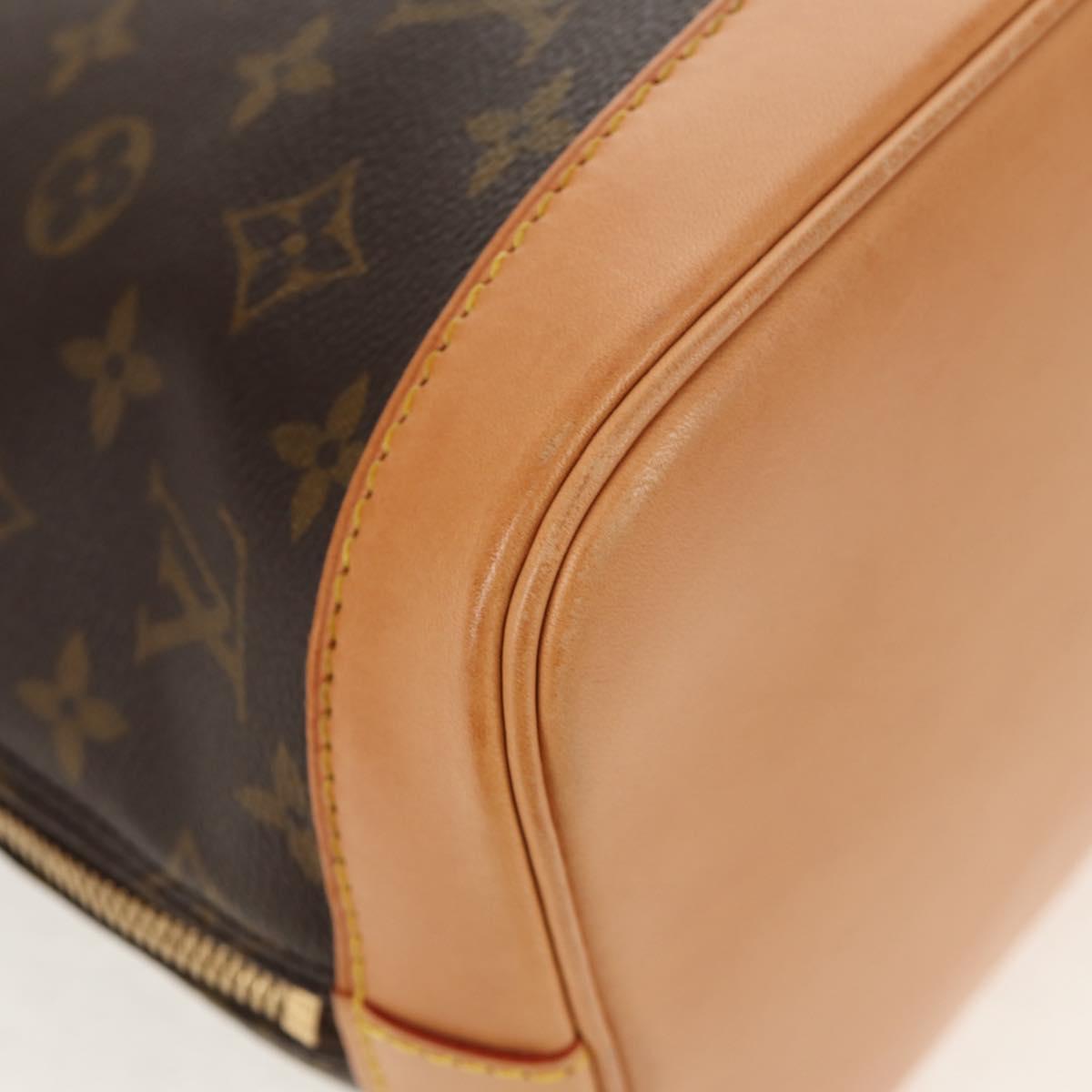 LOUIS VUITTON Monogram Alma Hand Bag M51130 LV Auth 150961AV
