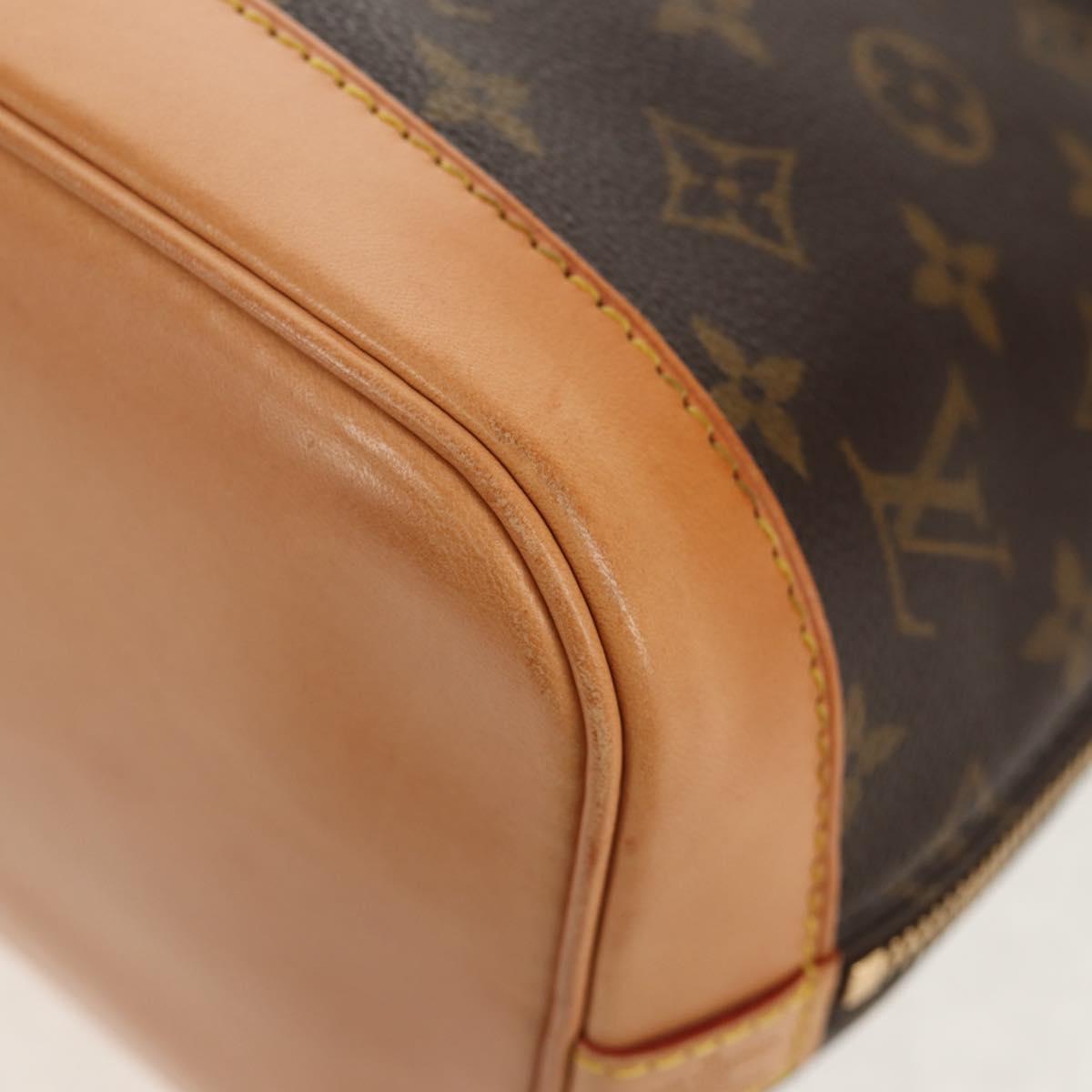 LOUIS VUITTON Monogram Alma Hand Bag M51130 LV Auth 150961AV