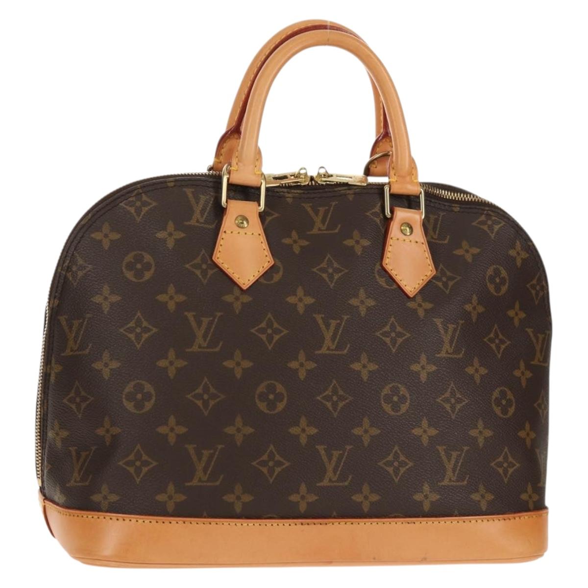 LOUIS VUITTON Monogram Alma Hand Bag M51130 LV Auth 150961AV