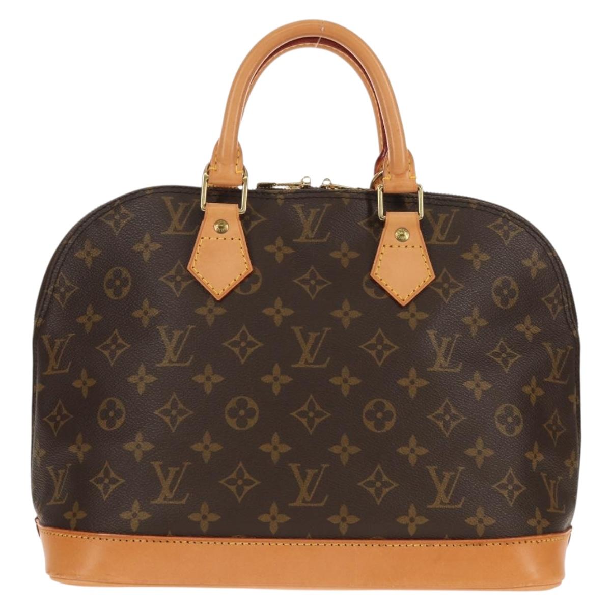 LOUIS VUITTON Monogram Alma Hand Bag M51130 LV Auth 150961AV