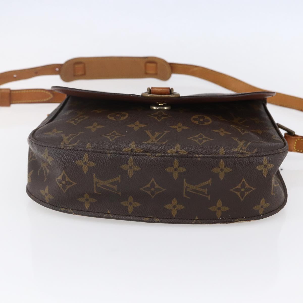 LOUIS VUITTON Monogram Saint Cloud GM Shoulder Bag M51242 LV Auth 150962