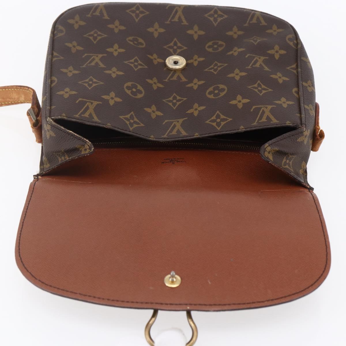 LOUIS VUITTON Monogram Saint Cloud GM Shoulder Bag M51242 LV Auth 150962