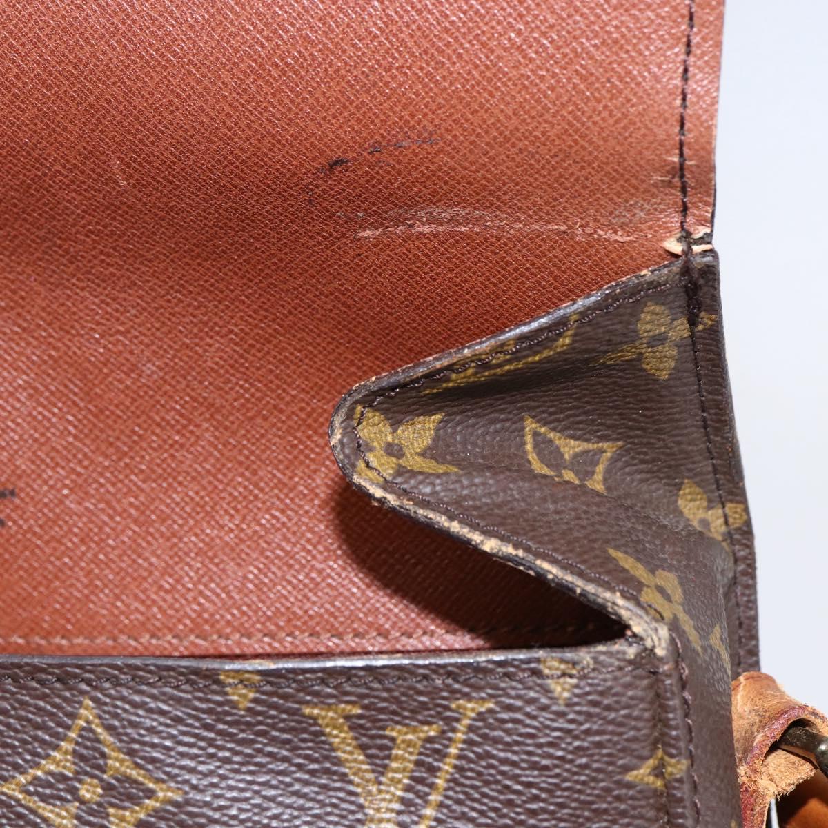 LOUIS VUITTON Monogram Saint Cloud GM Shoulder Bag M51242 LV Auth 150962